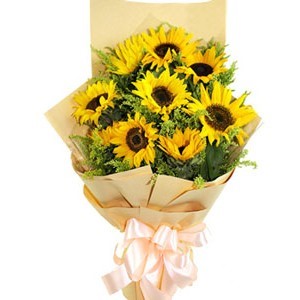 Bouquet of sunflower