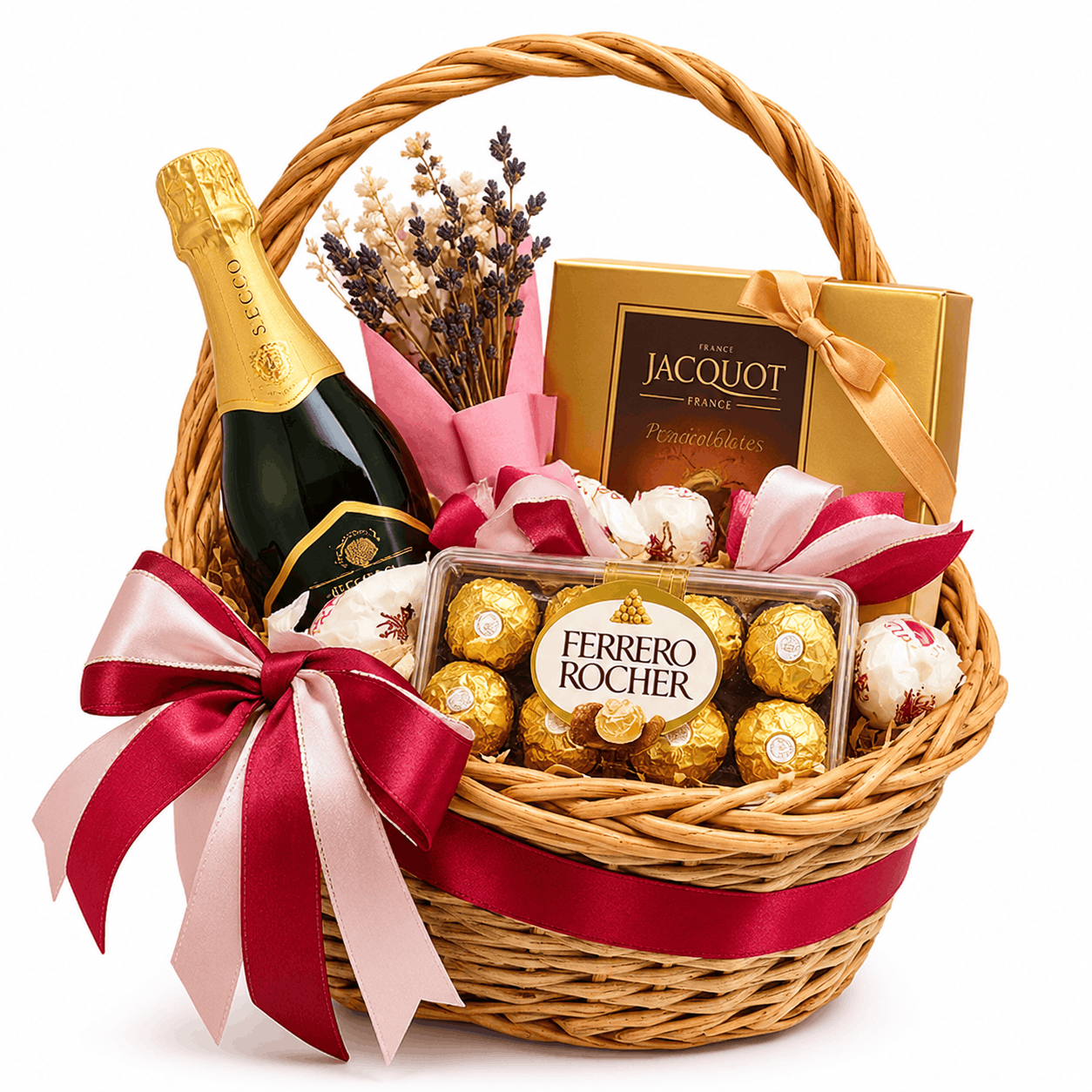 Chocolate and Wine Christmas Treasures-New